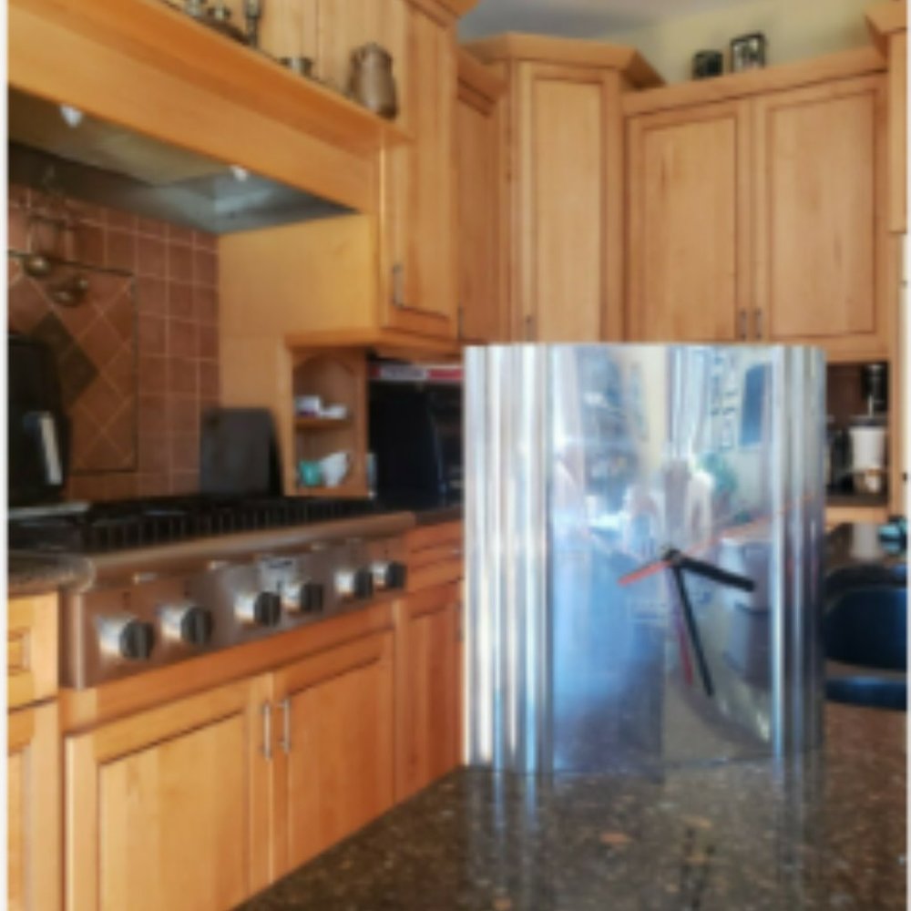 Zepter International, One of a kind Square Wall Cl